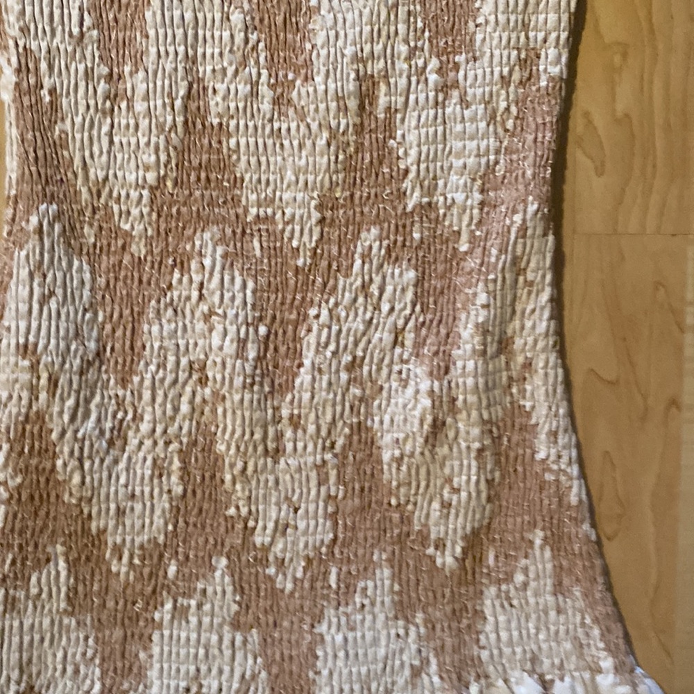 Storia Nude White Smocked Floral Lace Mini Dress - Picture 4 of 7